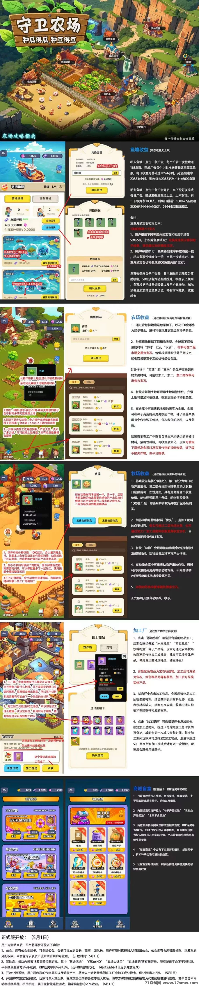 守卫农场小游戏，每天轻松赚米，实测带来丰厚回报！