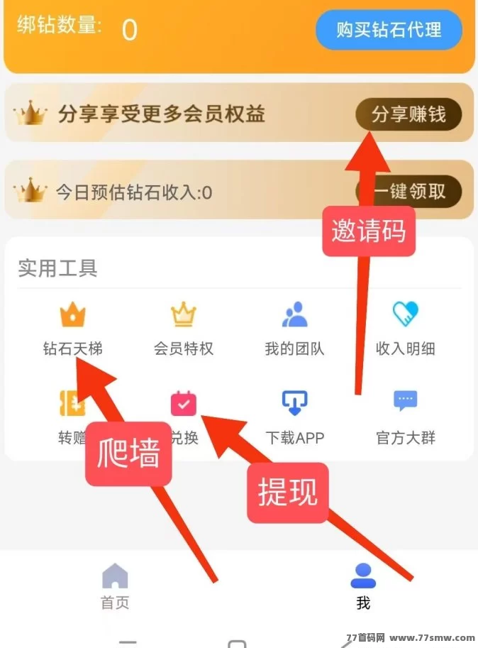 钻石乐园首码热推！天梯机制+包回收保障，高收溢副业新机遇！(9)