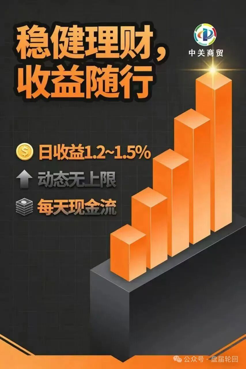 【中关商贸】加入就送黄金? 日化百分之一的资金盘骗局 马上崩盘跑路