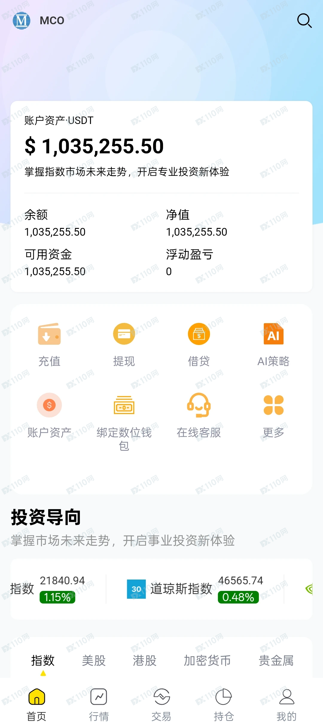 MCO虚假投资平台诈骗，提不了现